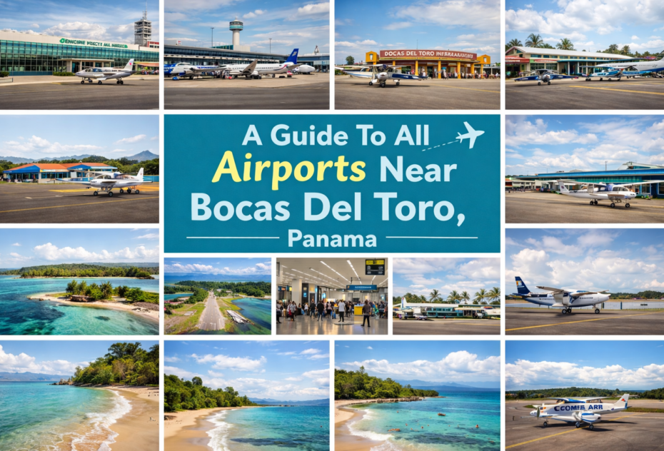 A Guide To All Airports Near Bocas Del Toro, Panama