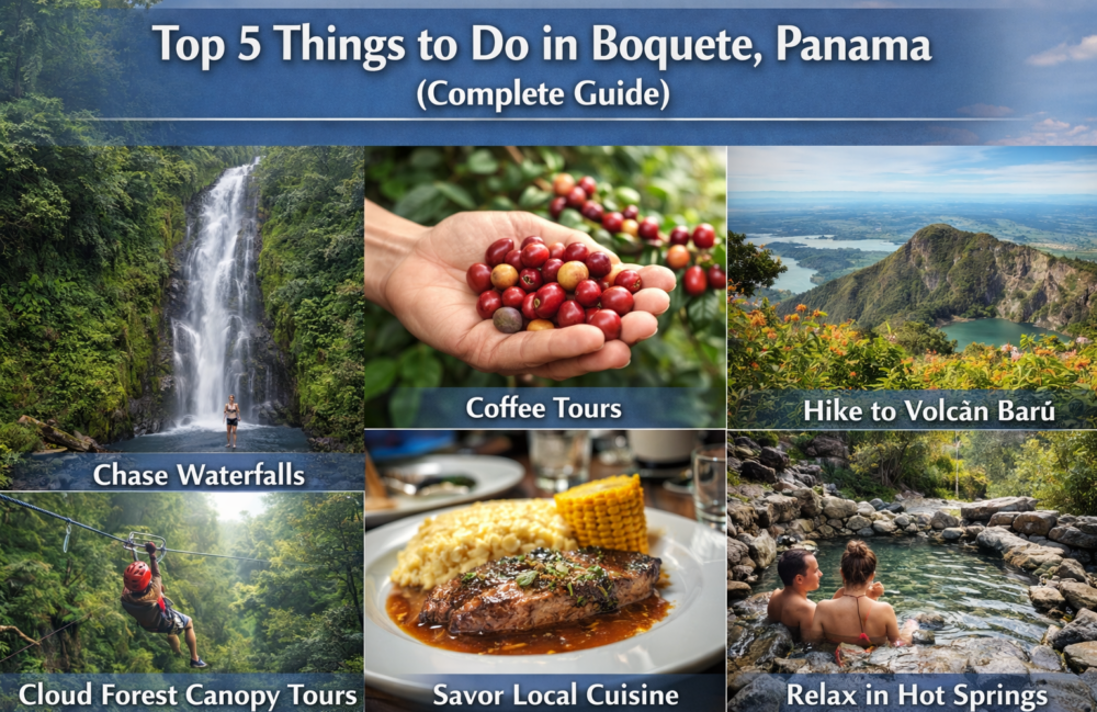 Top 5 Things to Do in Boquete, Panama