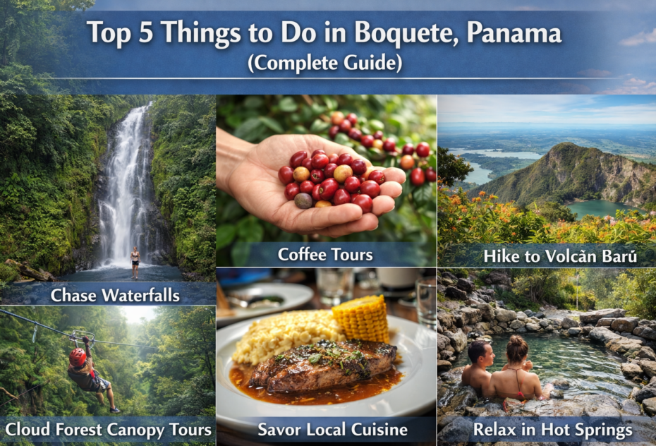 Top 5 Things to Do in Boquete, Panama