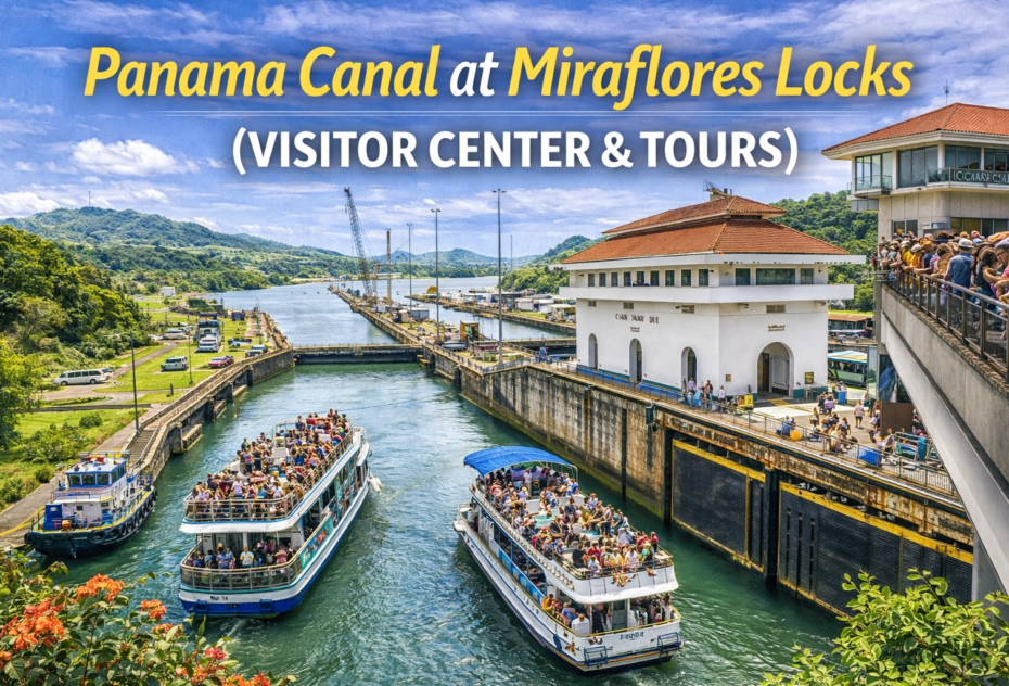 Panama Canal at Miraflores Locks (Visitor Center & Tours)