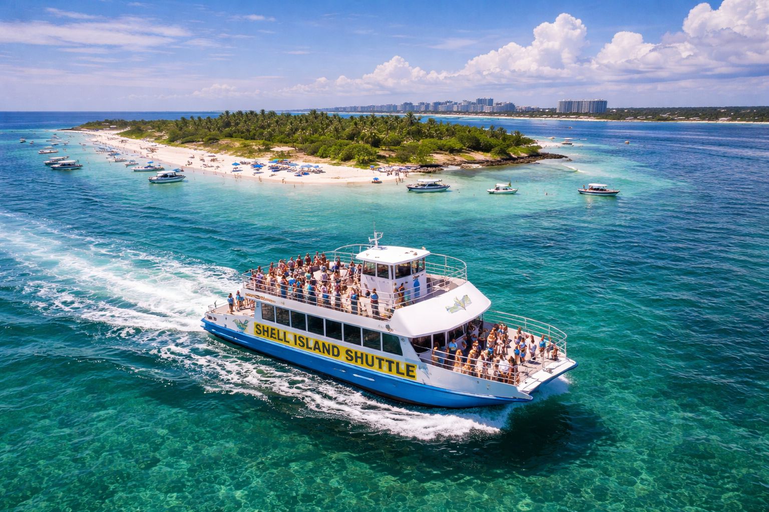 Ocean Access Shell Island Shuttle and Ferry