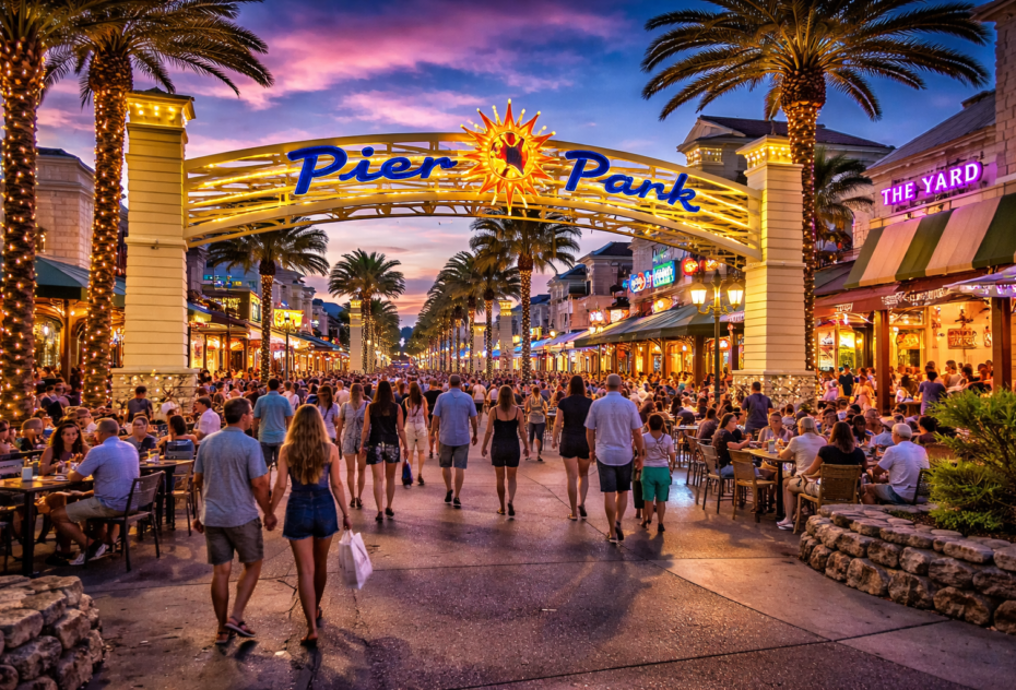 Pier Park Restaurants and Shops