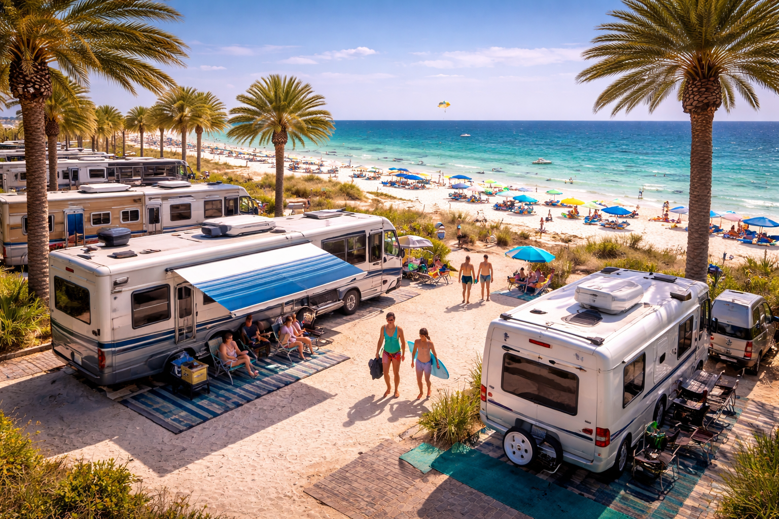 Beachfront RV Parks