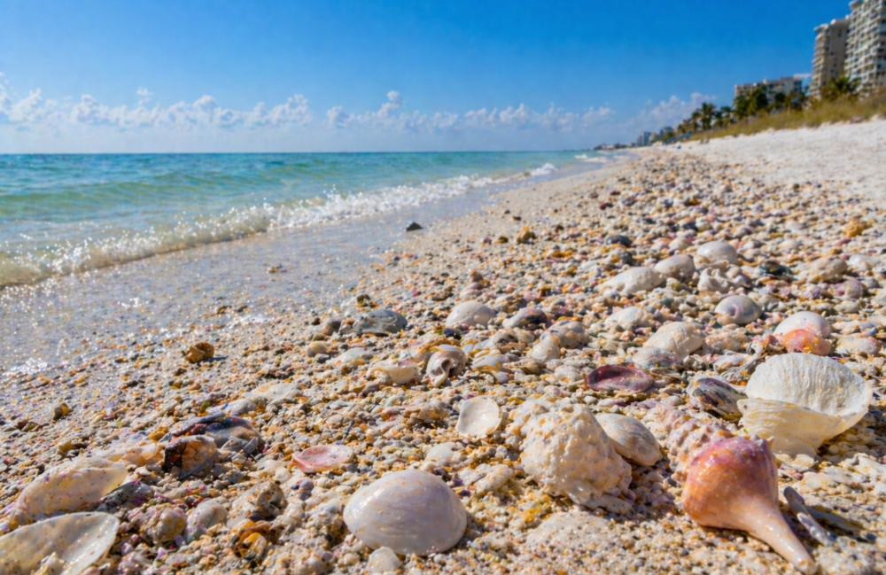 Best Shelling Beaches in Florida