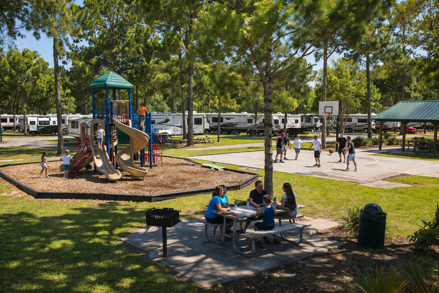 Panama City Beach RV Campgrounds 