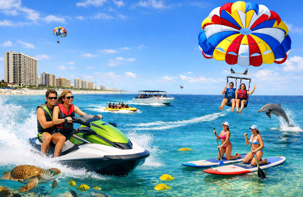 Water activities in Panama City Beach