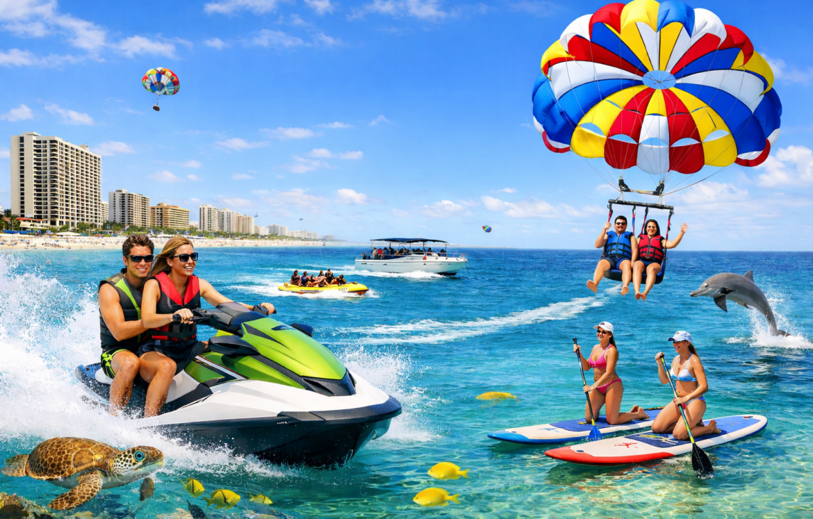 Water activities in Panama City Beach